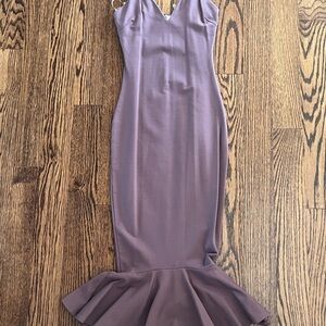 Lavender Midi Dress